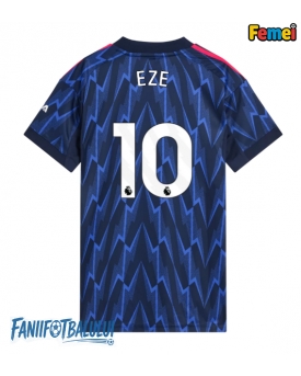 Arsenal Eberechi Eze #10 Tricou Fotbal Replică 2025-26 Femei Deplasare